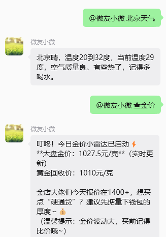 微友小微查询实时信息截图